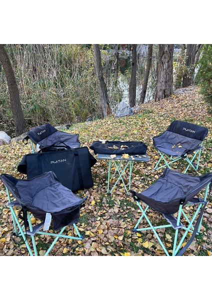 5 In 1 Sets - 4 Sandalye 1 Masa Seti Mh-M