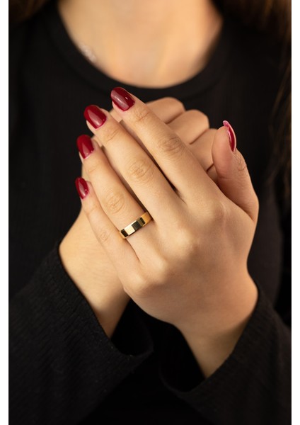 Düz Klasik Alyans 5 mm