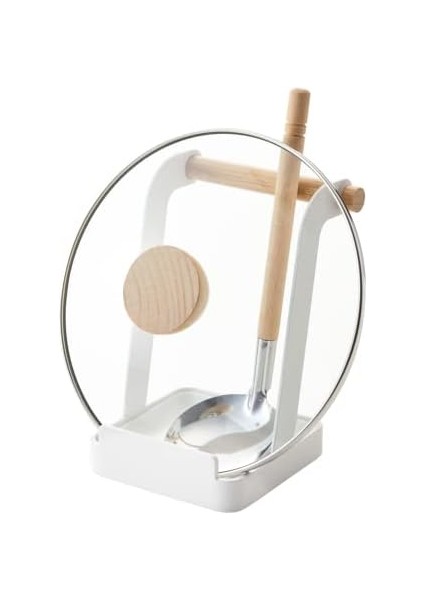 Tencere Kapağı ve Pişirme Kaşığı Rafı, Beyaz modelleri