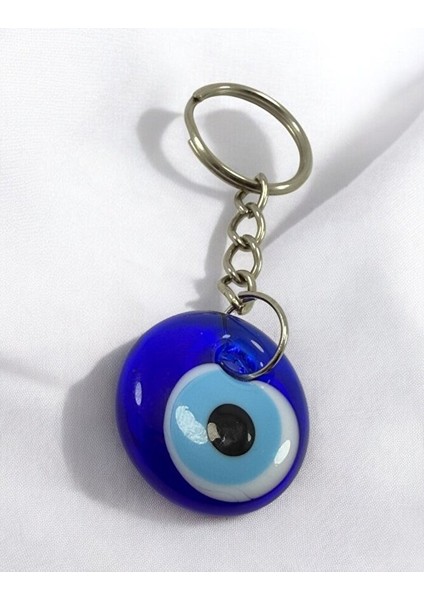 El Yapımı Mavi Nazar Boncuklu Anahtarlık, Hediyelik Anahtarlık