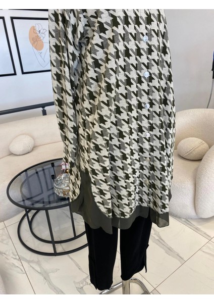 Kazayağı Desen Ceket