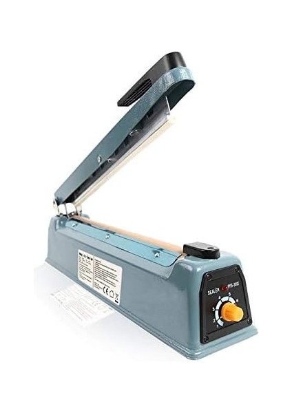 Pfs PFS-300I Metal Gövde Poşet Ağzı Kapama Yapıştırma Kapatma Makinesi, Siyah fiyatları