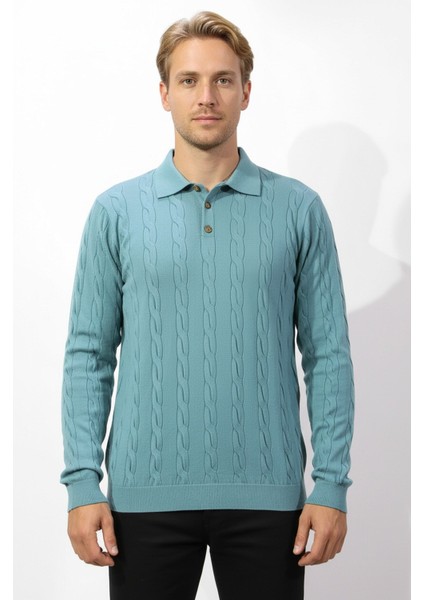 Saç Örgü Triko Kazak Su Yeşili fiyatları