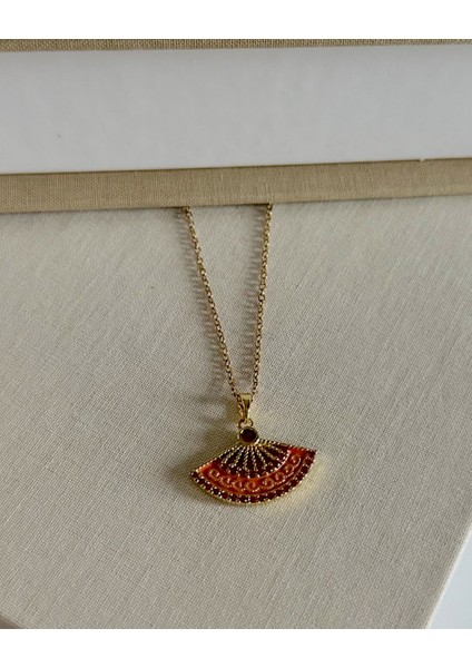 TURUNCU YELPAZE KOLYE fiyatları