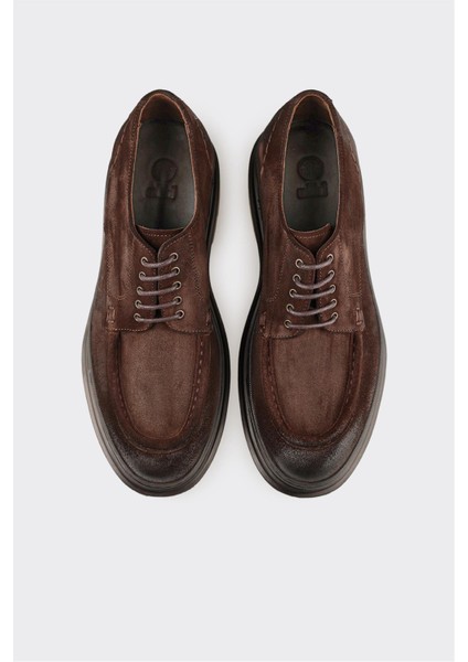 Kahve Deri Erkek Günlük Ayakkabı fırsatları