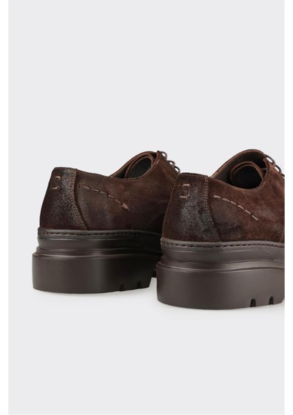 Kahve Deri Erkek Günlük Ayakkabı indirimleri