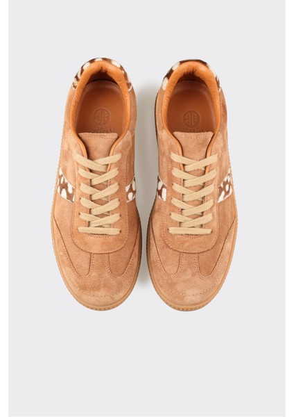 Taba Deri Kadın Spor Ayakkabı fırsatları