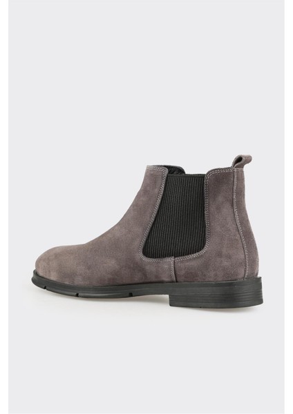 Antrasit Deri Erkek Günlük Bot modelleri