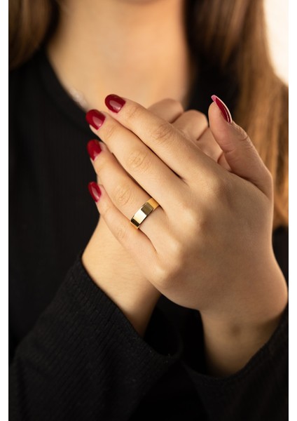 Düz Klasik Alyans 6 mm