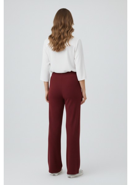 Kadın Modern Bordo Pantolon fırsatları