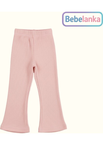 Kız Bebek %100 Pamuk Fitilli Ayıcık Nakışlı Pembe Pijama Takımı 2'li 265727 modelleri