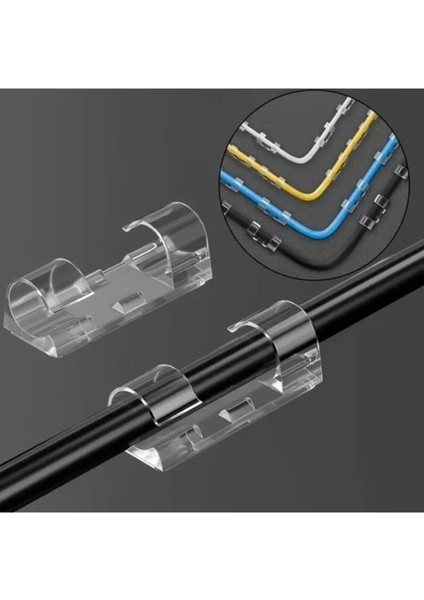 Kablo Sabitleyici Klips Seti 20 Adet fiyatları