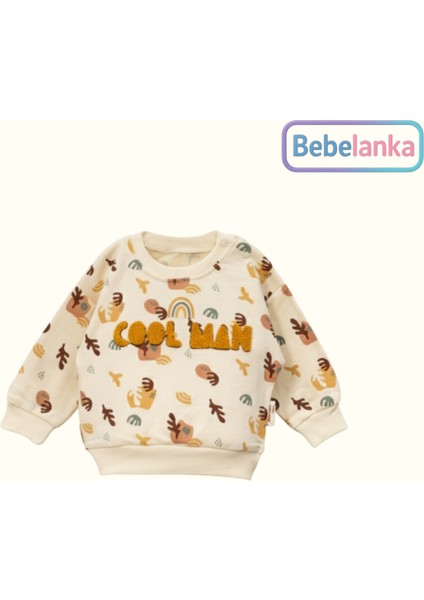 Erkek Çocuk Camel Desenli Kışlık Sweatshirt ve Pantolon Takımı 952593 fiyatları