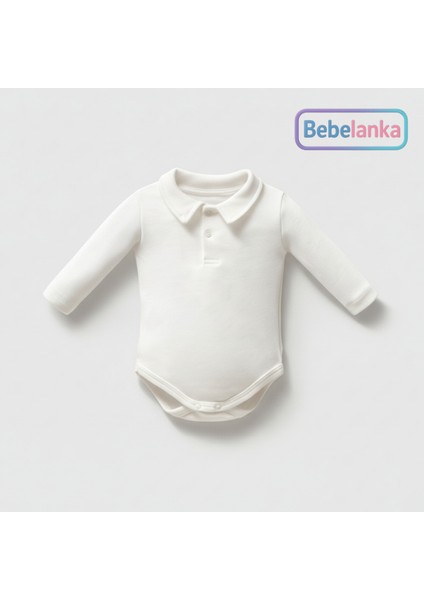 Erkek Bebek %100 Pamuk Polo Yaka Degrade Kazak Zıbın Pantolon 3'lü Takım 489489 modelleri