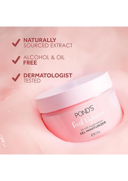 Ponds Karpuz Içerikli ve Antioksidanlar Nemlendirici Jel 96.4 gr modelleri