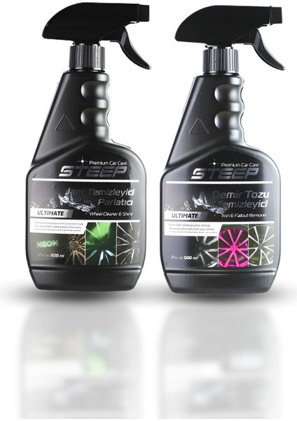 Ultimate Demir Tozu ve Jant Temizleyici 500 ml Premium Set