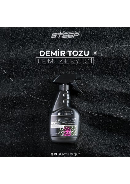 Ultimate Demir Tozu ve Jant Temizleyici 500 ml Premium Set fiyatları