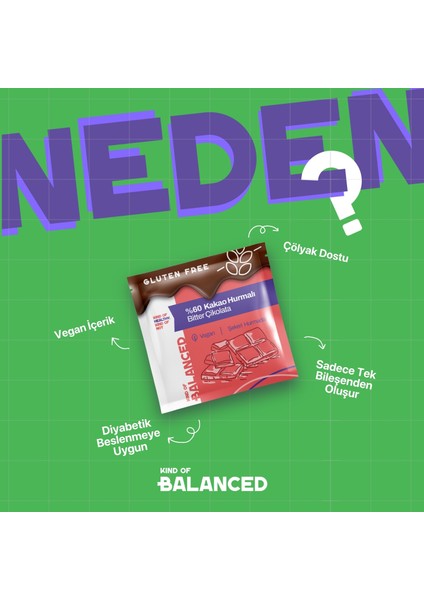 %60 Kakao Hurmalı Glütensiz Bitter Çikolata 40 gr fiyatları