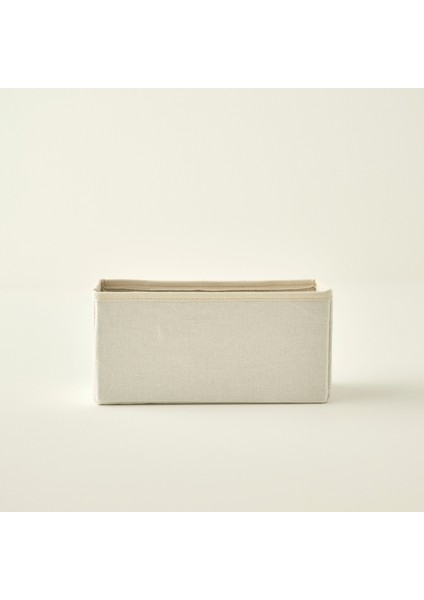 Ella Katlanabilir Organizer Sepet Naturel (28X13X13 Cm)