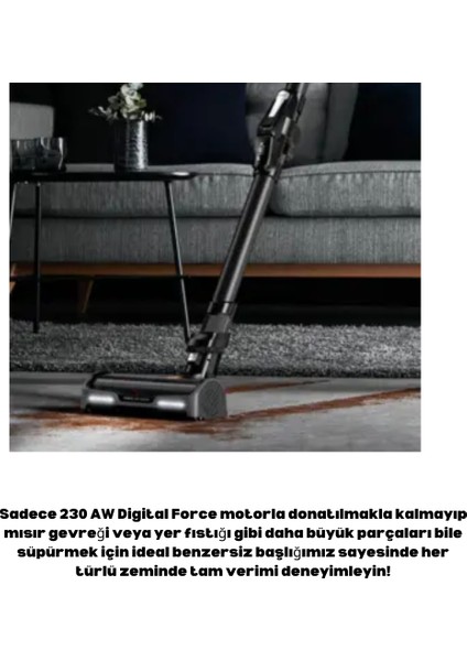 X-Force Flex 15.60 Animal TY99F1 Şarjlı Dikey Süpürge