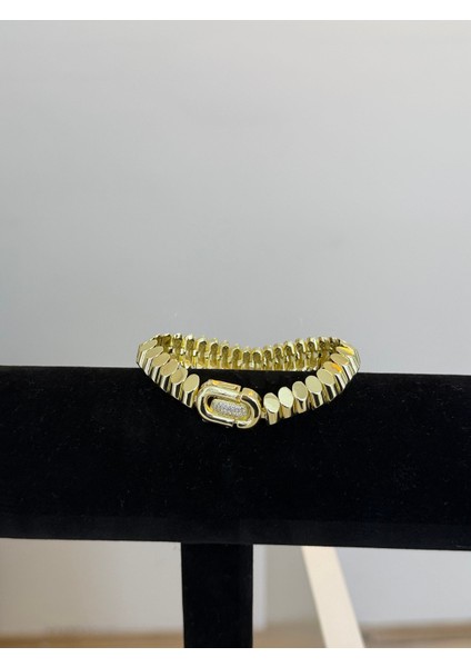 Gold Renk Zirkon Taşlı Xuping Vıp Bileklik fiyatları