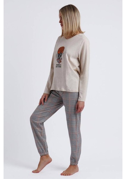 60094 Krem Pijama Takımı fiyatları