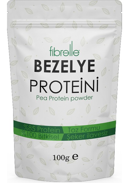 Bezelye Proteini Tozu 100GR // Yüksek Protein Oranı // %100 Bezelye Proteini