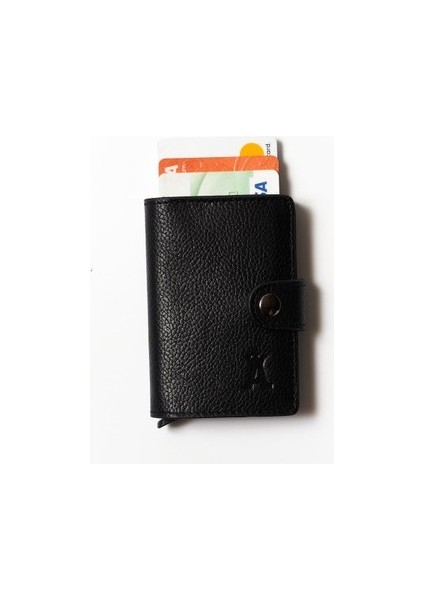 Otomatik Mekanizmalı Patlı Deri Kartlık Cüzdan fiyatları