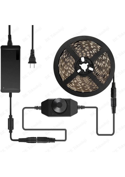 Tek Renkli Şerit LED Dc 12-24V 2A LED Dimmer Anahtarı Parlaklık Ayar Kontrol Cihazı fırsatları