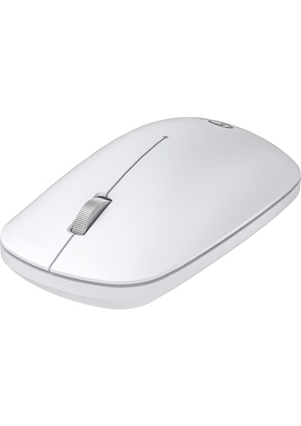 WS214 1200DPI Optik 3 Tuşlu Sağ ve Sol Elle Kullanıma Uygun Kablosuz Mouse Beyaz
