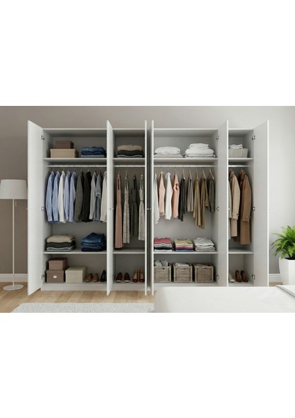 Lutie 2 Kapaklı Dolap