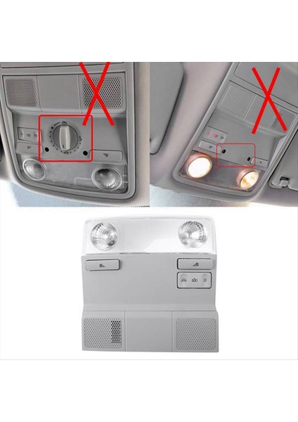 Çatı Işığı Okuma Işık Haritası Işık 1KD947105B 3TD947133 Volkswagen Golf Için 5 6 Mk6 Tiguan Passat B6 Skoda Octavia Koltuk (Yurt Dışından) fırsatları