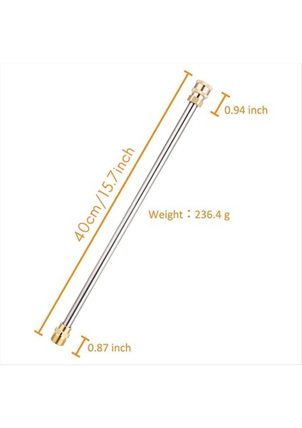 Basınçlı Yıkayıcı Uzatma Aparatı, Üniversal Mızrak Uzatma Aparatı (Yurt Dışından) fiyatları