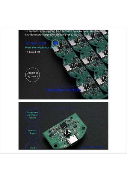 Çift Sprey Atomizasyon Modülü USB Nemlendirici Sürüş Devre Kartı (Yurt Dışından) modelleri