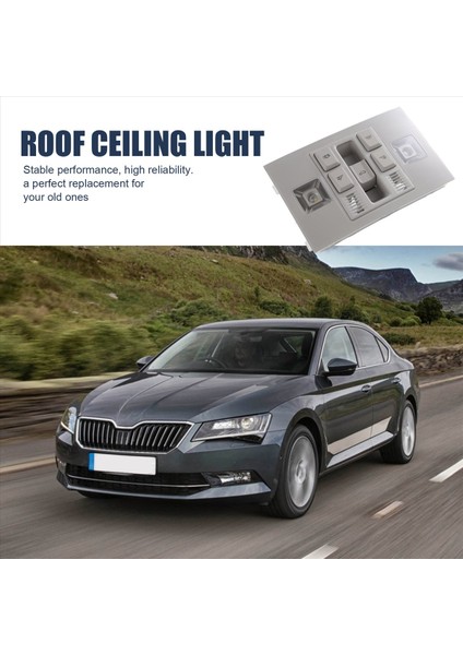 LED Okuma Hafif Çatı Tavan Kubbe Lambası 5NG947105A Vw Golf Mk7 2015-2017 Tiguan L Iı Mk2 Süper 2016-2017 (Yurt Dışından) modelleri