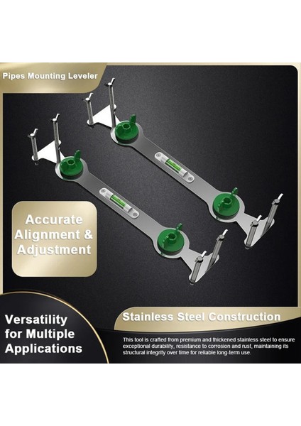 4 Noktalı Sıcak ve Soğuk Su Boruları Düzleştirici Sabit Düzleştirici 2 Adet (Yurt Dışından) fiyatları