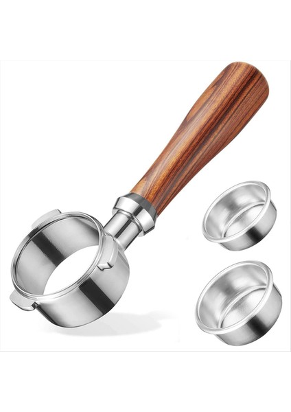 Dipsiz Portafilter 51 Mm, 3 Kulaklı Dipsiz Porta Filtre (Yurt Dışından)