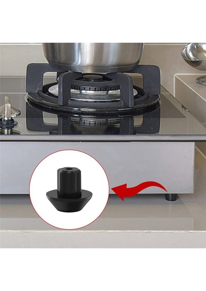 Ge WB2K101 Gazlı Ocak WB02T10461 Için Uygun 48 Adet Kauçuk Izgara Ayağı Parçası (Yurt Dışından) indirimleri