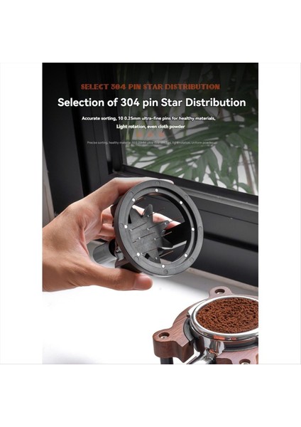 Espresso Kahve Karıştırıcı Dağıtıcı Döner Kahve Tozu Iğnesi 51MM (Yurt Dışından) fiyatları
