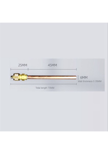 10 Adet Güçlü Çekirdekli Ac Klima Soğutma Erişim Vanası (Yurt Dışından) fiyatları