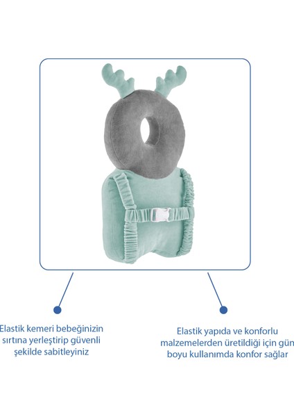 Bebek Melek Kanadı Koruma Yastığı modelleri