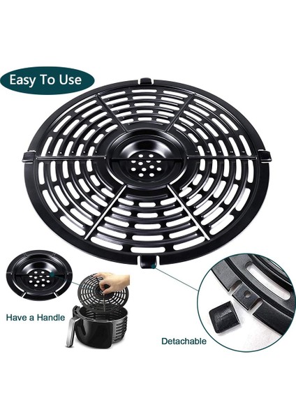 Power Air Fryer Crisper Plate, B Için Air Fryer Yedek Izgara Tavası (Yurt Dışından) indirimleri