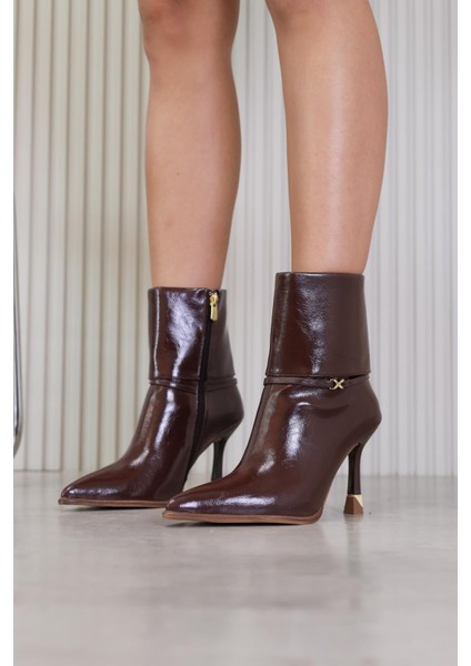 PM2007 Model 8 cm Topuklu Yeni Sezon Kısa Bot Khve.krsk