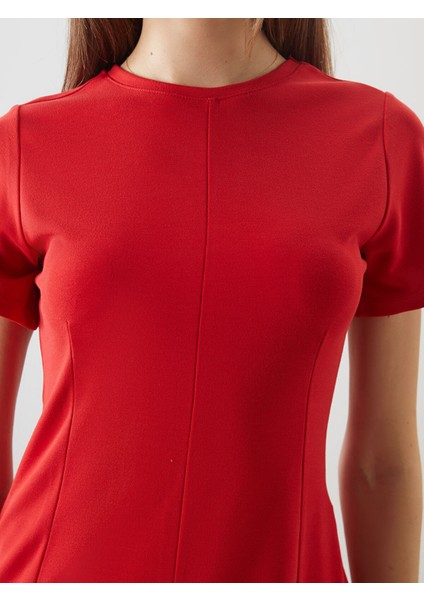 Yeni Sezon Bisiklet Yaka Kadın Tişört modelleri