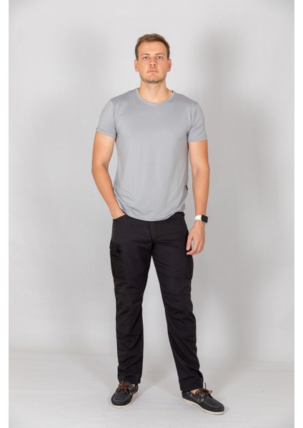 Erkek Kısa Kol Dry Fit Bisiklet Yaka T-Shirt fırsatları