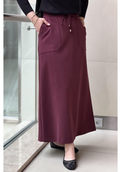 5472 Elenna Cep Düğmeli Çan Etek fırsatları