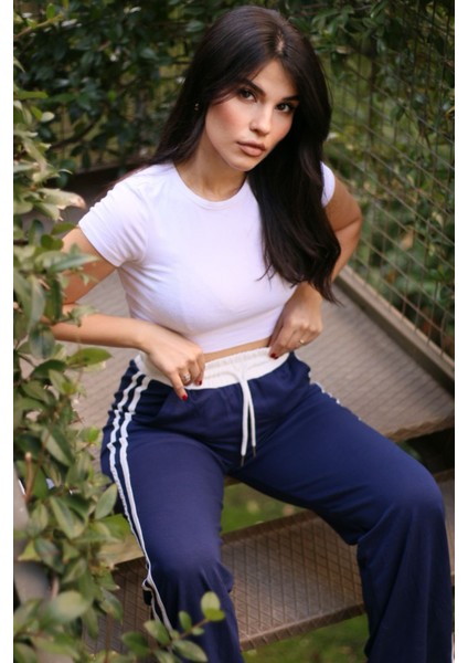 Yanları Şeritli Kaliteli Modal Kumaş Eşofman Altı modelleri