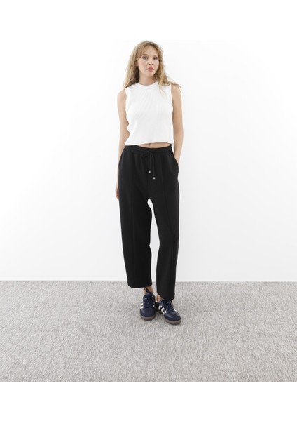 5554 Önden Parçalı Havuç Bambu Pantolon