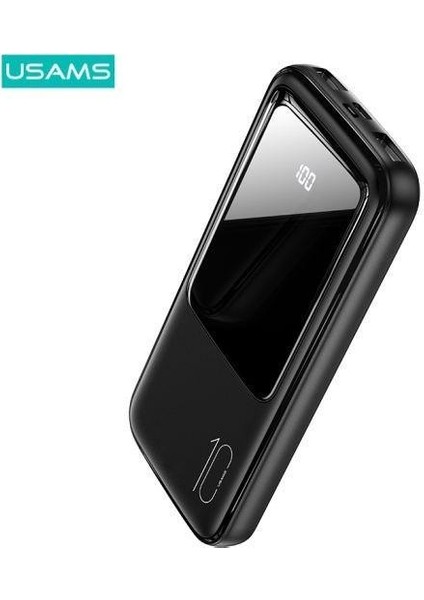 CD163 10000 Mah Powerbank | 2 Cihaz Aynı Anda Şarj | LED Ekranlı Taşınabilir Güç Bankası | Apple & Android Uyumlu modelleri