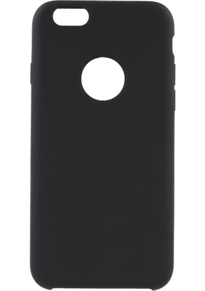 Iphone 6s Iphone 6 Uyumlu Siyah Silikon Esnek Kamera Kısmı Açık Kılıf